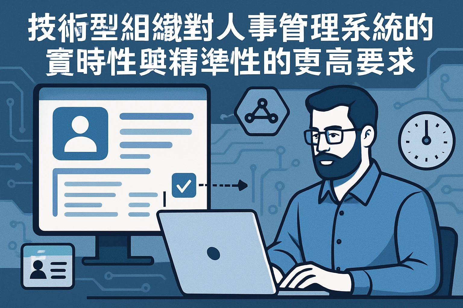 技术型组织对人事管理系统的实时性与精准性的更高要求