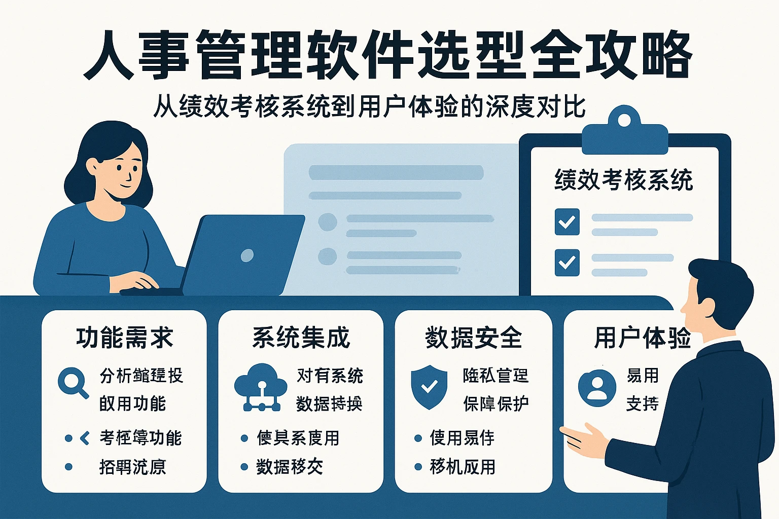 人事管理软件选型全攻略：从绩效考核系统到用户体验的深度对比