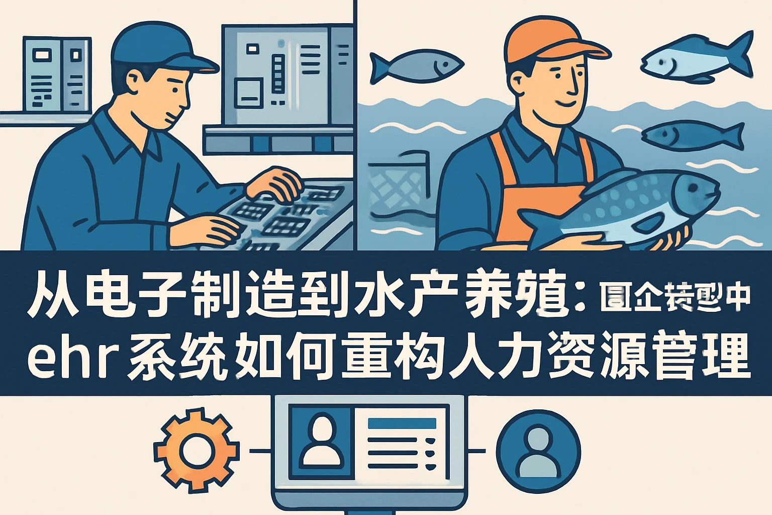 从电子制造到水产养殖：国企转型中ehr系统如何重构人力资源管理？