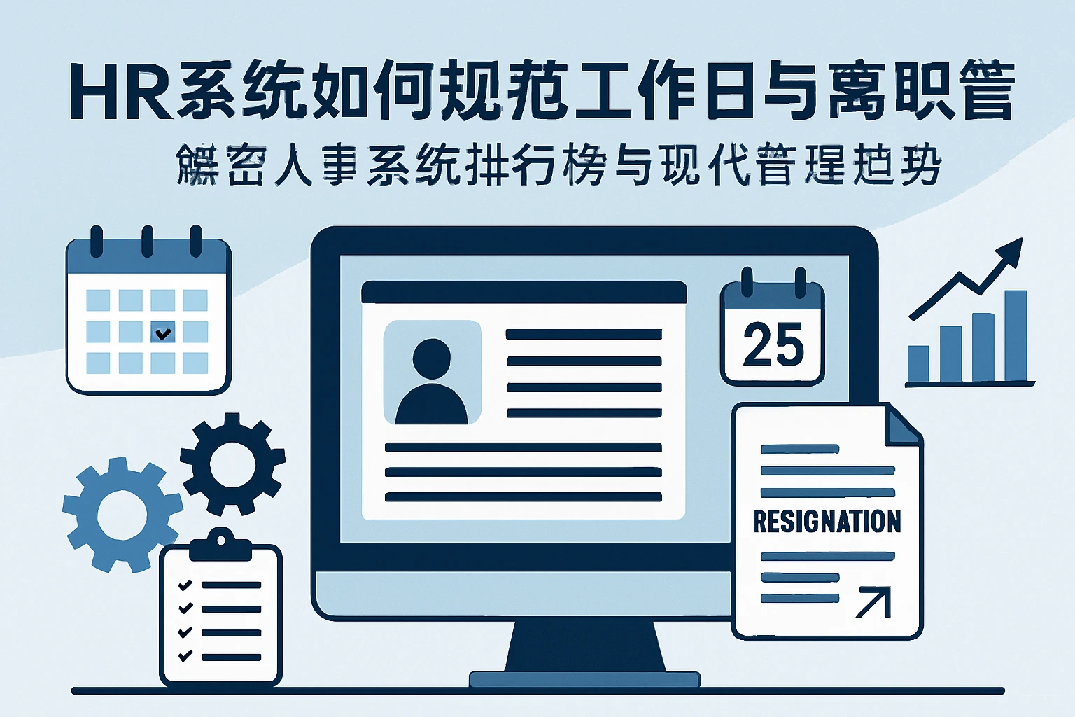 HR系统如何规范工作日与离职管理 —— 解密人事系统排行榜与现代管理趋势