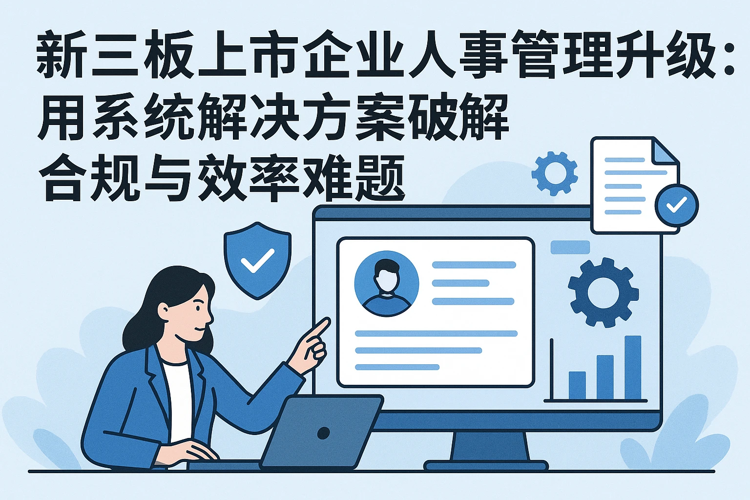 新三板上市企业人事管理升级：用系统解决方案破解合规与效率难题