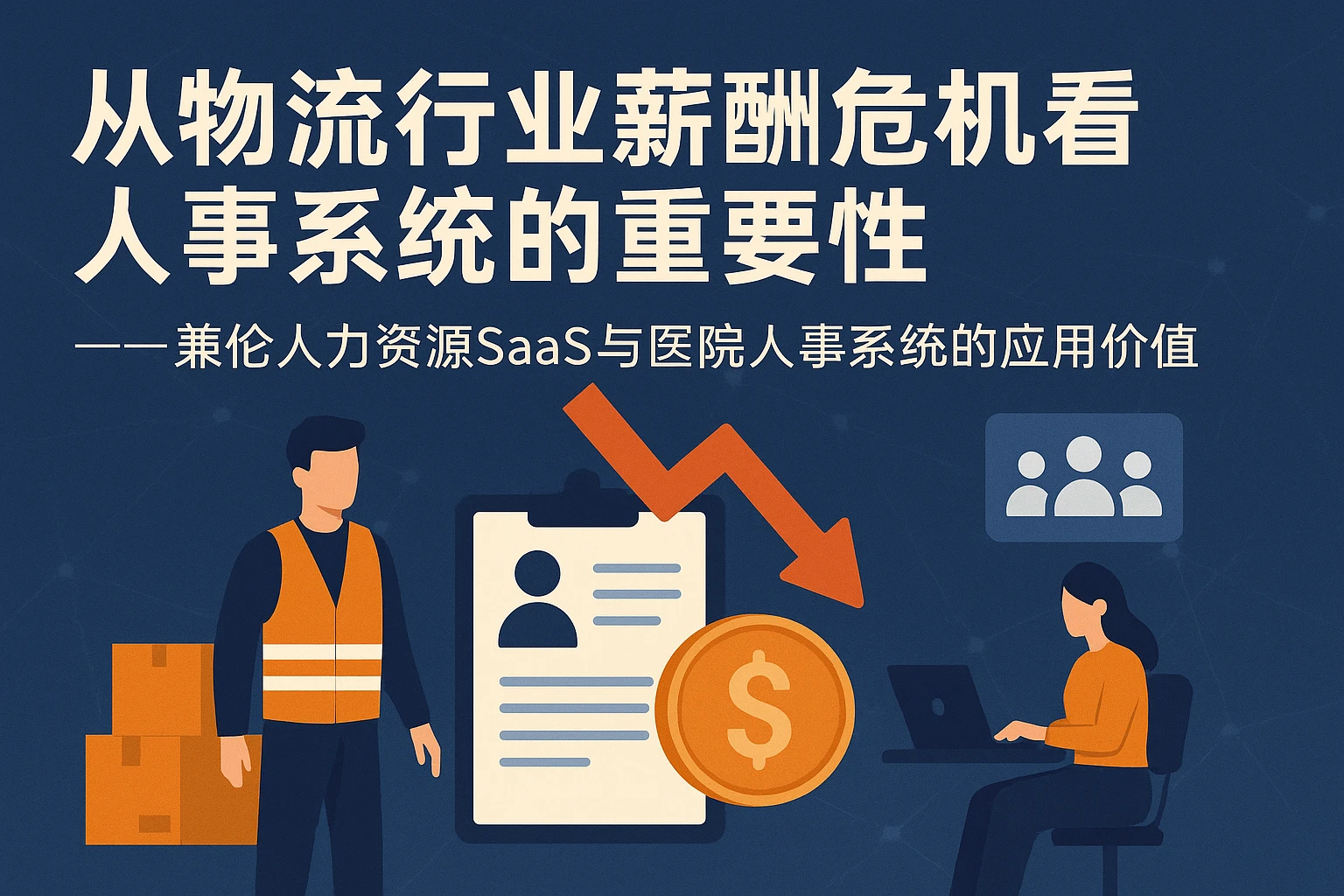 从物流行业薪酬危机看人事系统的重要性——兼论人力资源SaaS与医院人事系统的应用价值