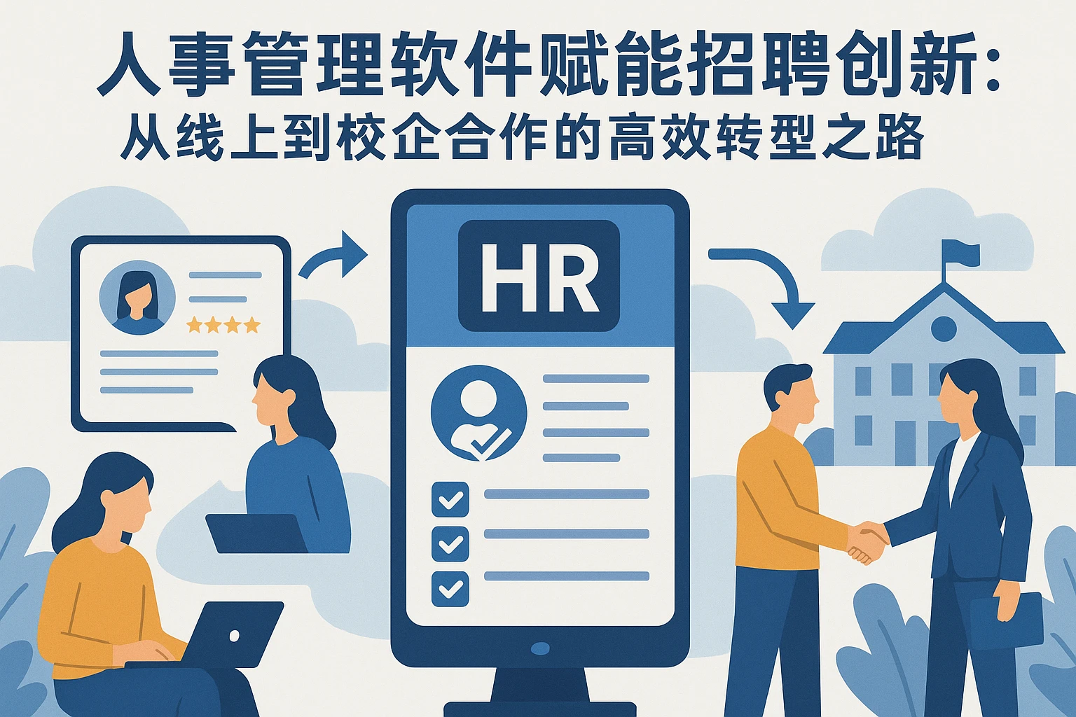 人事管理软件赋能招聘创新：从线上到校企合作的高效转型之路