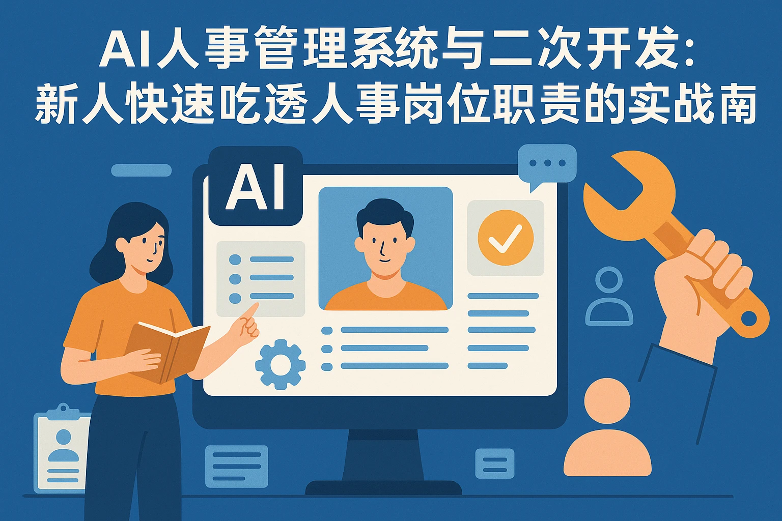 AI人事管理系统与二次开发：新人快速吃透人事岗位职责的实战指南