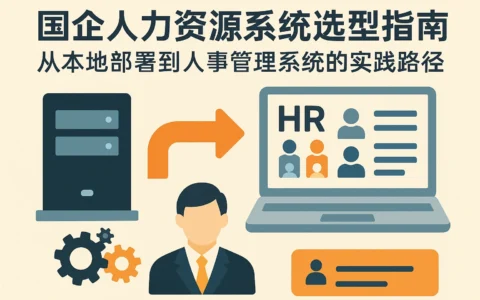 国企人力资源系统选型指南：从本地部署到人事管理系统的实践路径