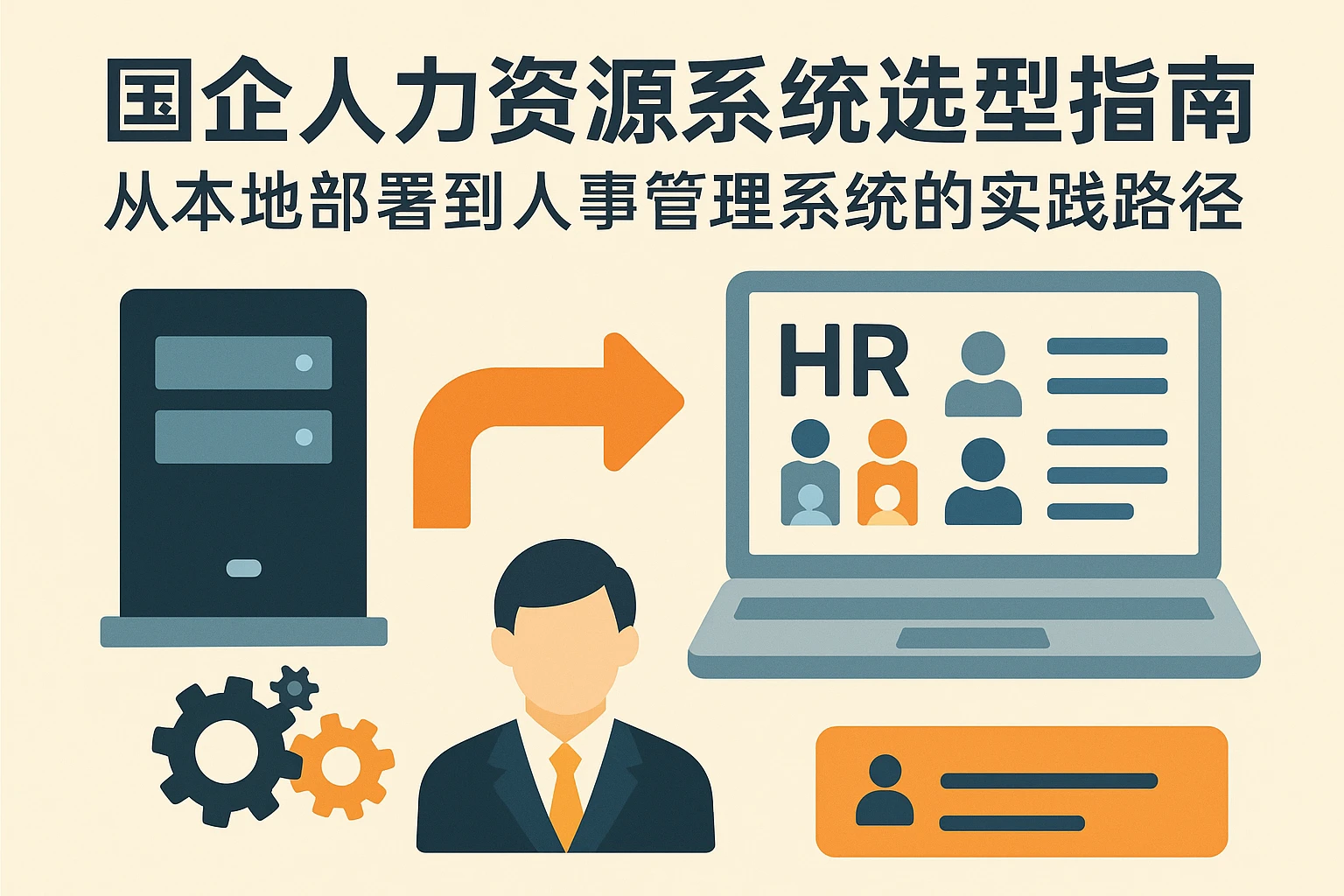 国企人力资源系统选型指南：从本地部署到人事管理系统的实践路径