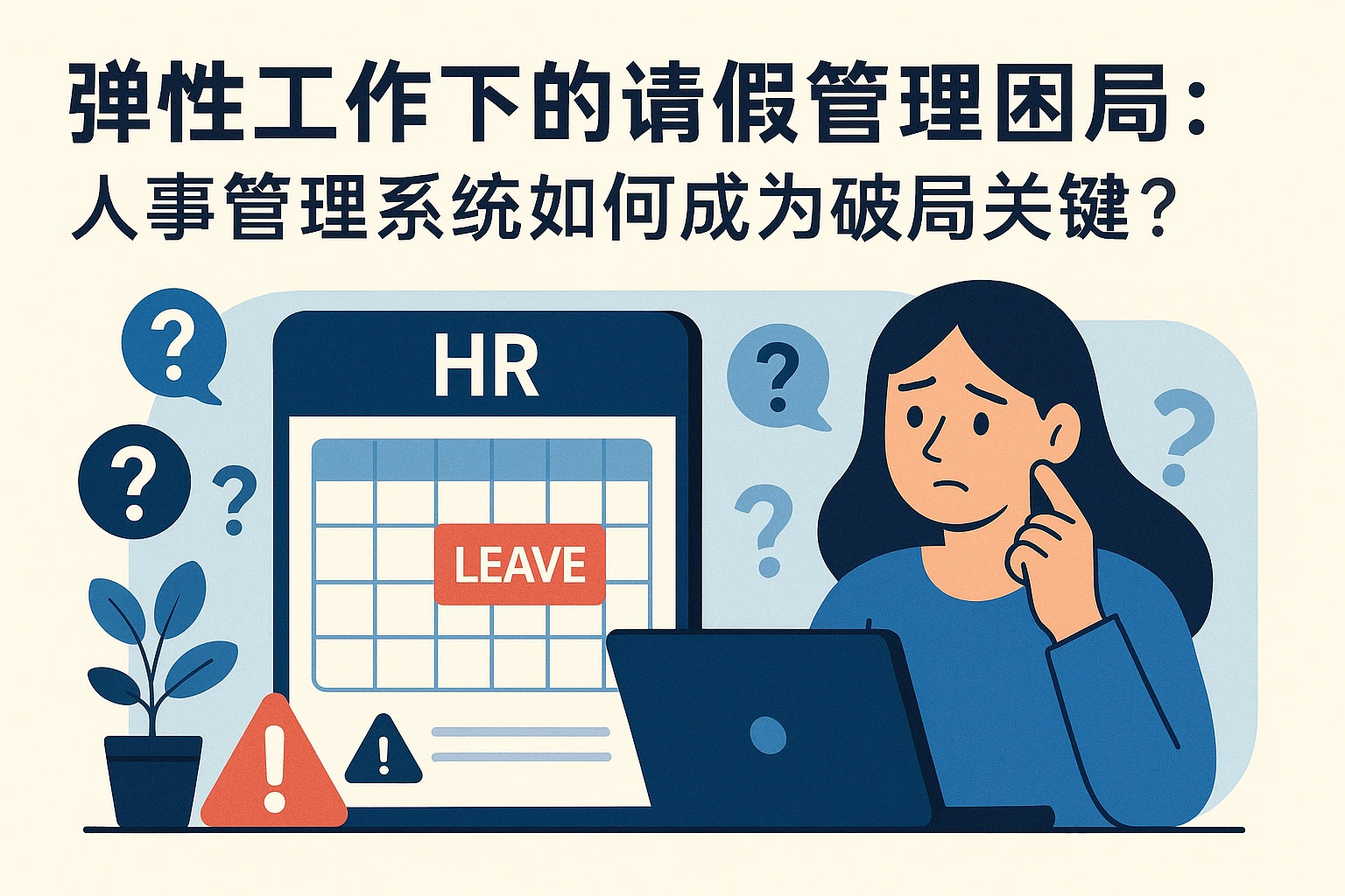 弹性工作下的请假管理困局：人事管理系统如何成为破局关键？