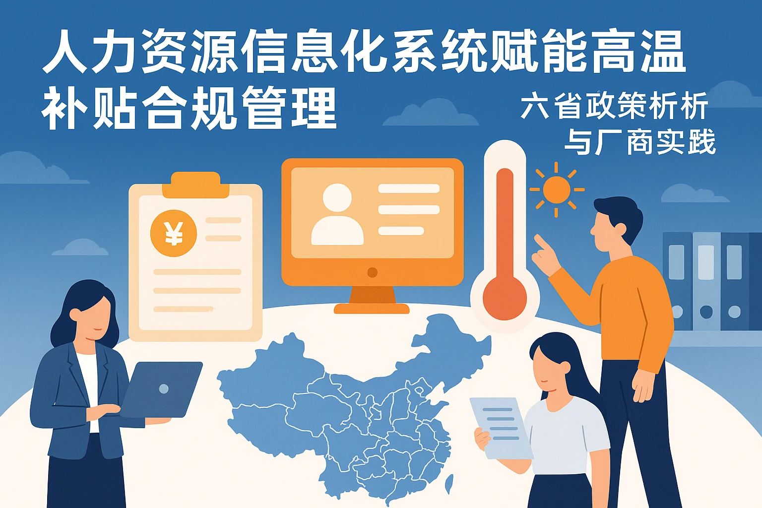 人力资源信息化系统赋能高温补贴合规管理：六省政策解析与厂商实践