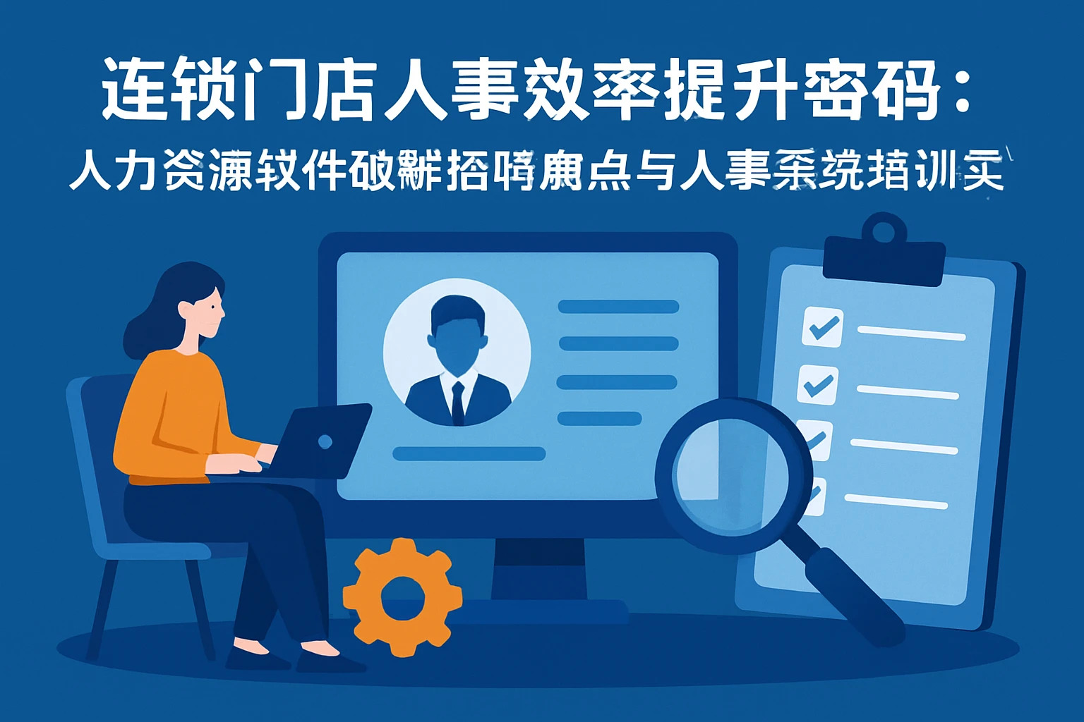 连锁门店人事效率提升密码：人力资源软件破解招聘痛点与人事系统培训实践