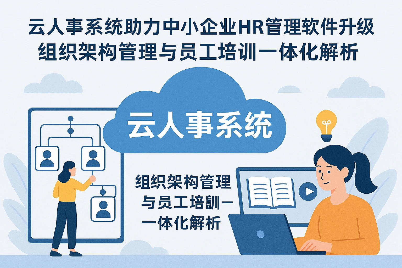云人事系统助力中小企业HR管理软件升级：组织架构管理与员工培训一体化解析