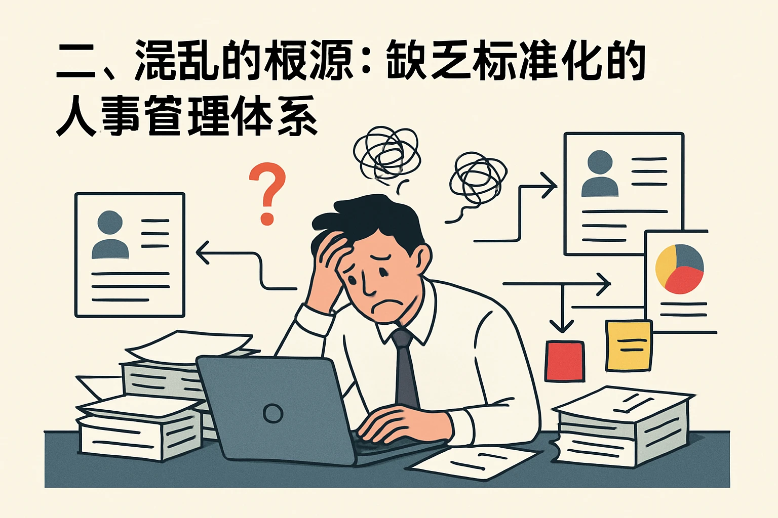 二、混乱的根源：缺乏标准化的人事管理体系
