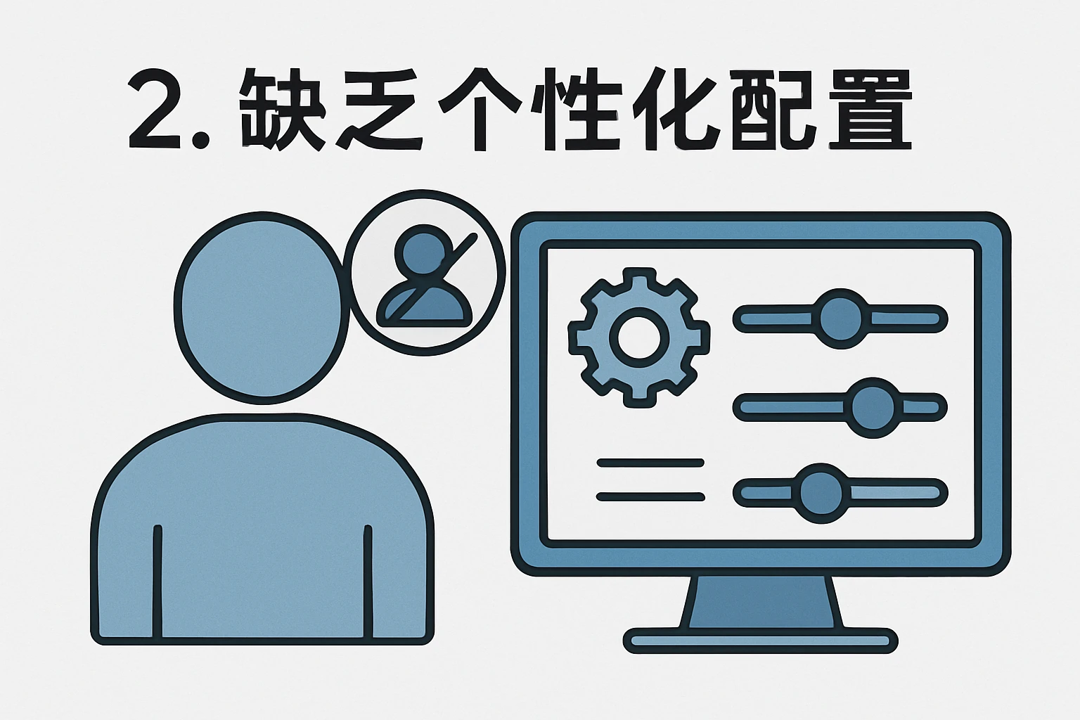 2. 缺乏个性化配置