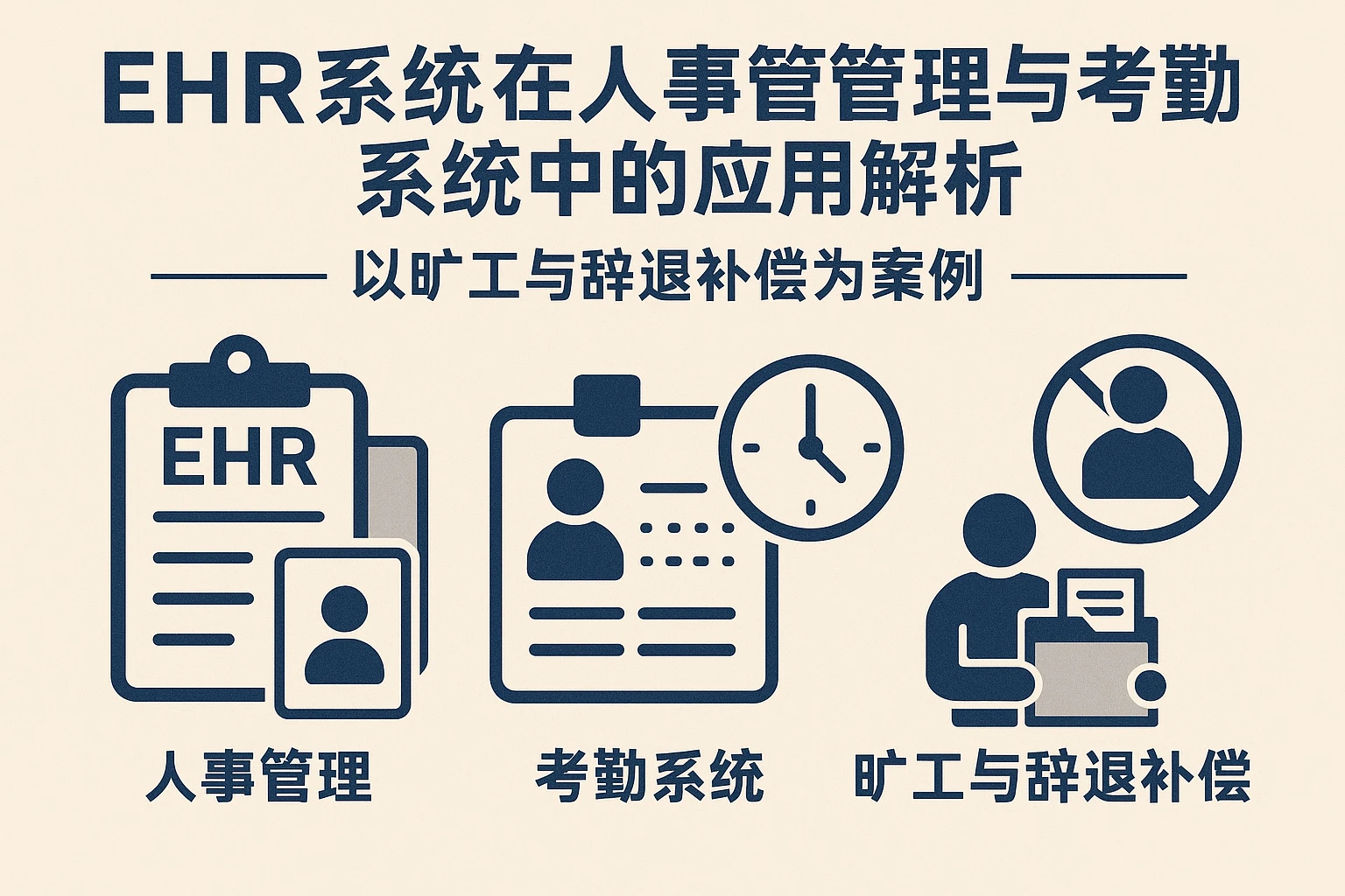 EHR系统在人事管理与考勤系统中的应用解析——以旷工与辞退补偿为案例