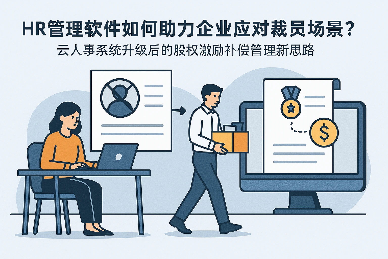 HR管理软件如何助力企业应对裁员场景？云人事系统升级后的股权激励补偿管理新思路