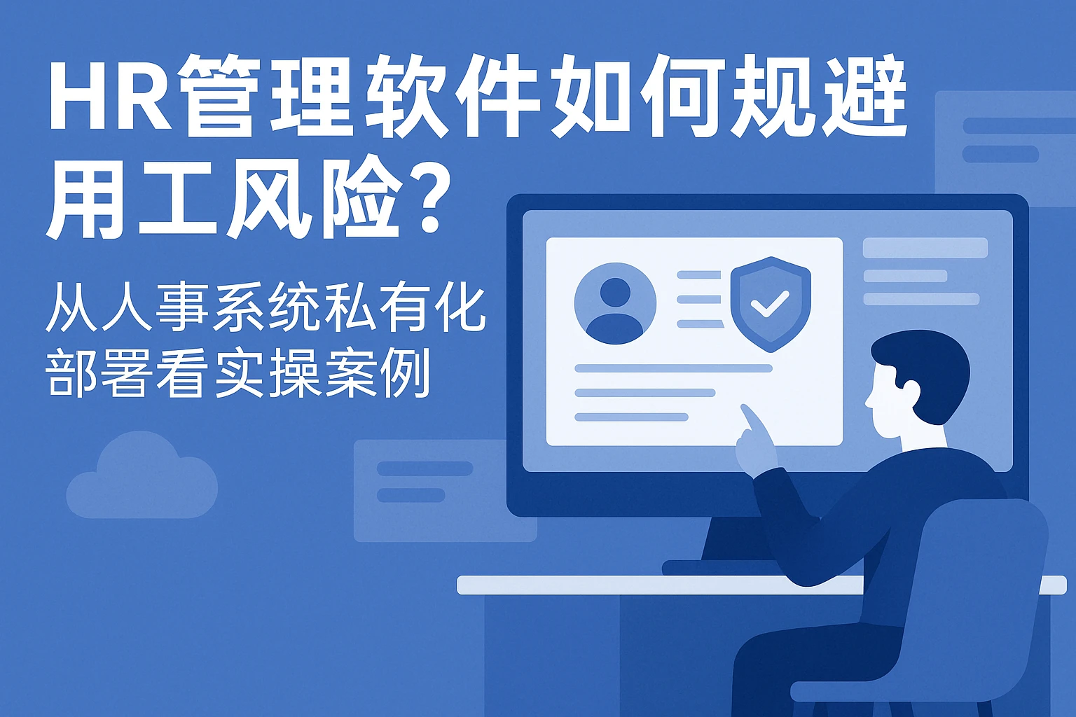 HR管理软件如何规避用工风险？从人事系统私有化部署看实操案例