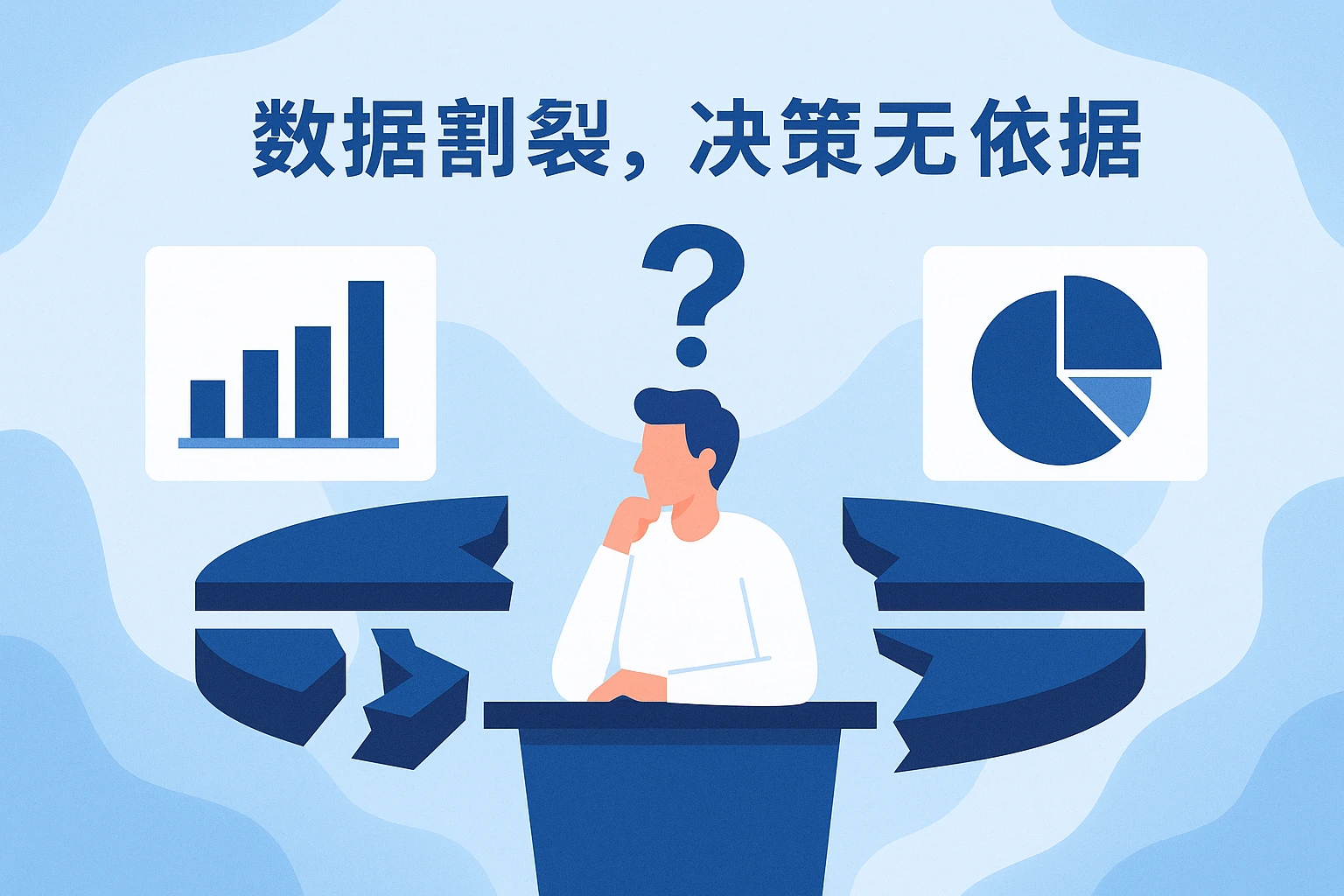 2. 数据割裂，决策无依据