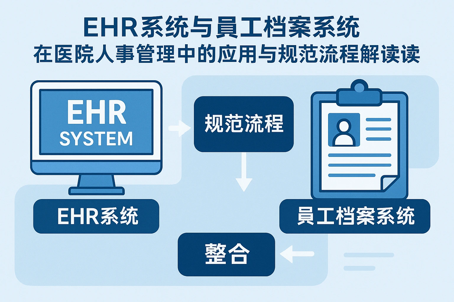 EHR系统与员工档案系统在医院人事管理中的应用与规范流程解读