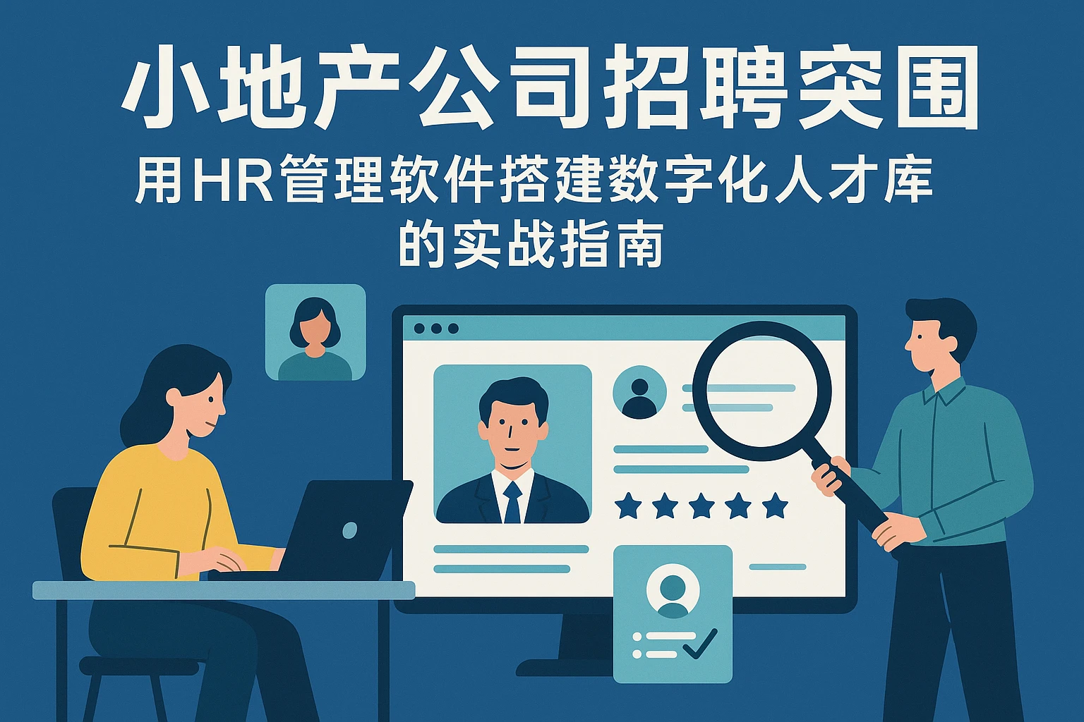 小地产公司招聘突围：用HR管理软件搭建数字化人才库的实战指南