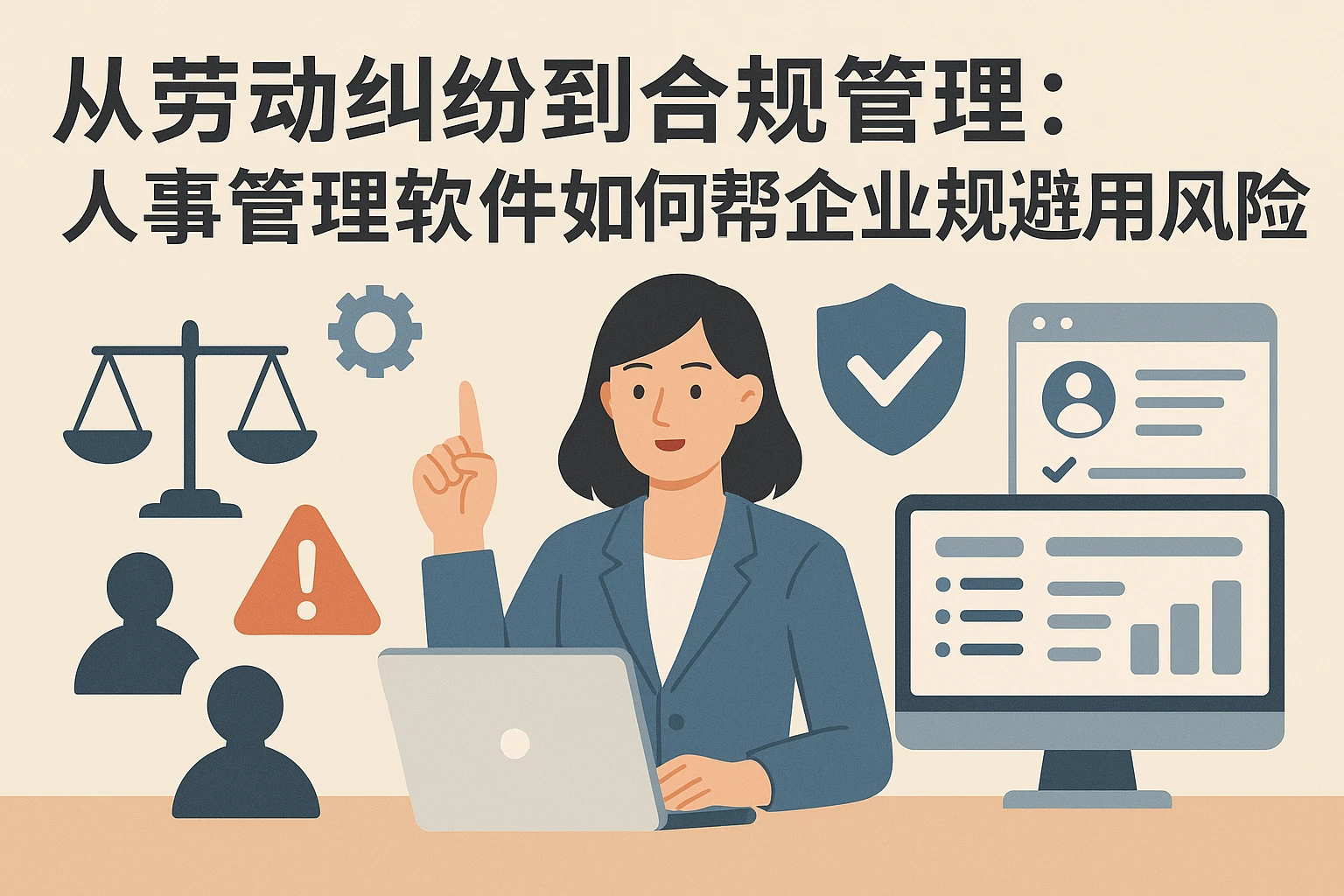 从劳动纠纷到合规管理：人事管理软件如何帮企业规避用工风险？