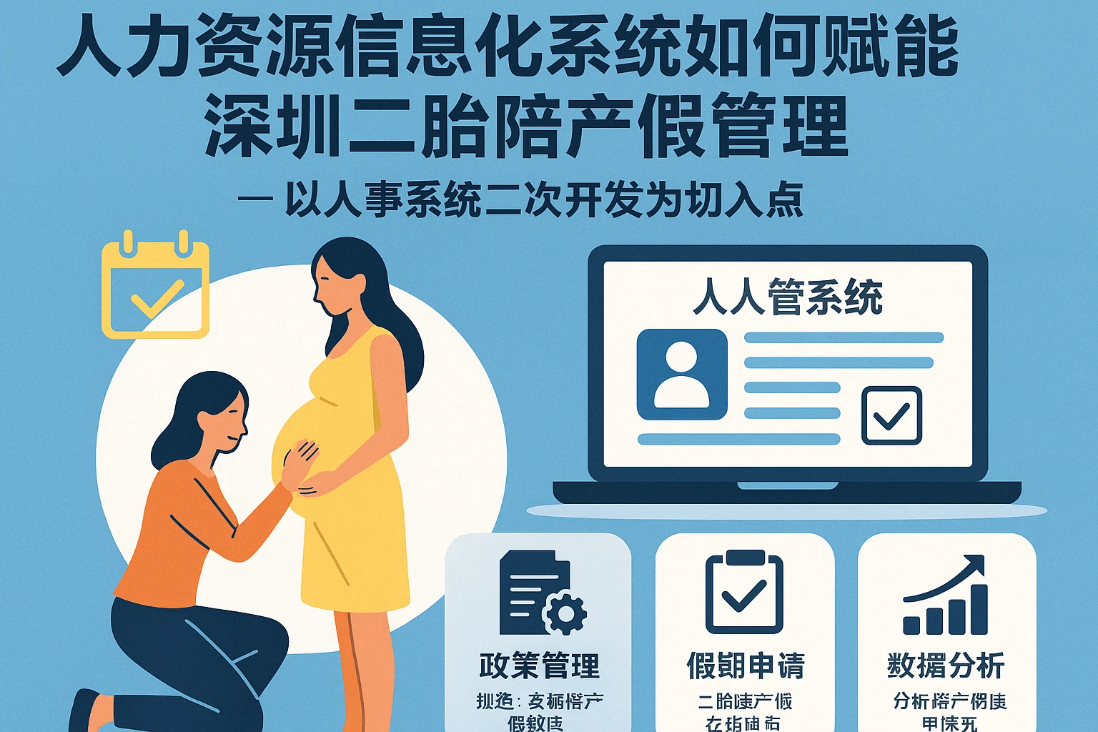 人力资源信息化系统如何赋能深圳二胎陪产假管理——以人事系统二次开发为切入点