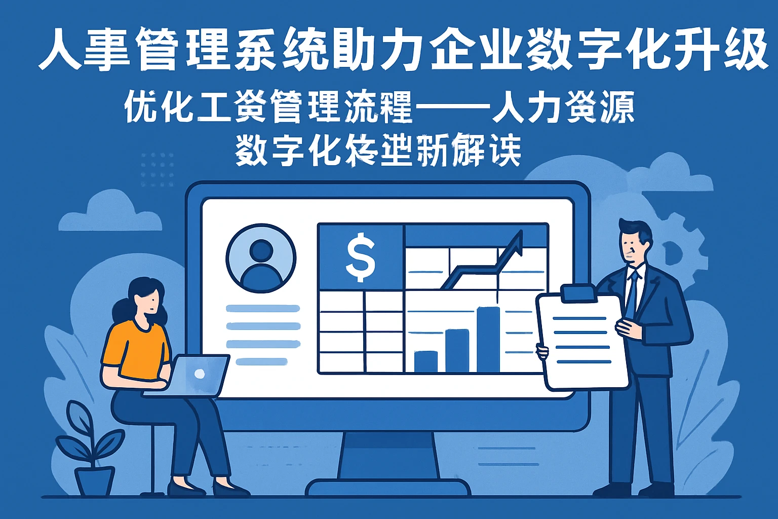 人事管理系统助力企业数字化升级，优化工资管理流程——人力资源数字化转型新解读
