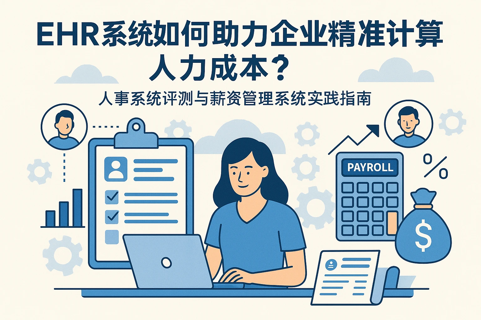 EHR系统如何助力企业精准计算人力成本？人事系统评测与薪资管理系统实践指南