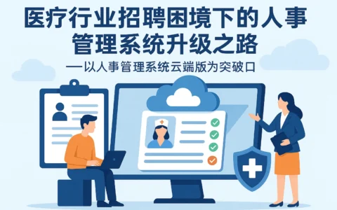 医疗行业招聘困境下的人事管理系统升级之路——以人事管理系统云端版为突破口