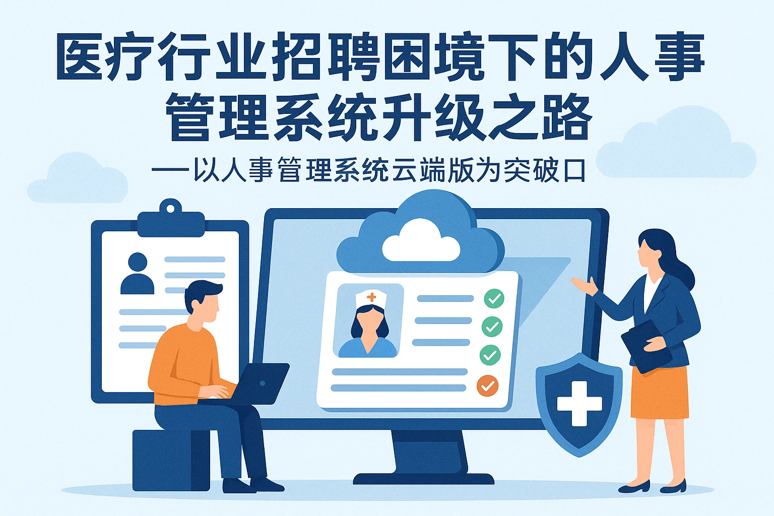医疗行业招聘困境下的人事管理系统升级之路——以人事管理系统云端版为突破口
