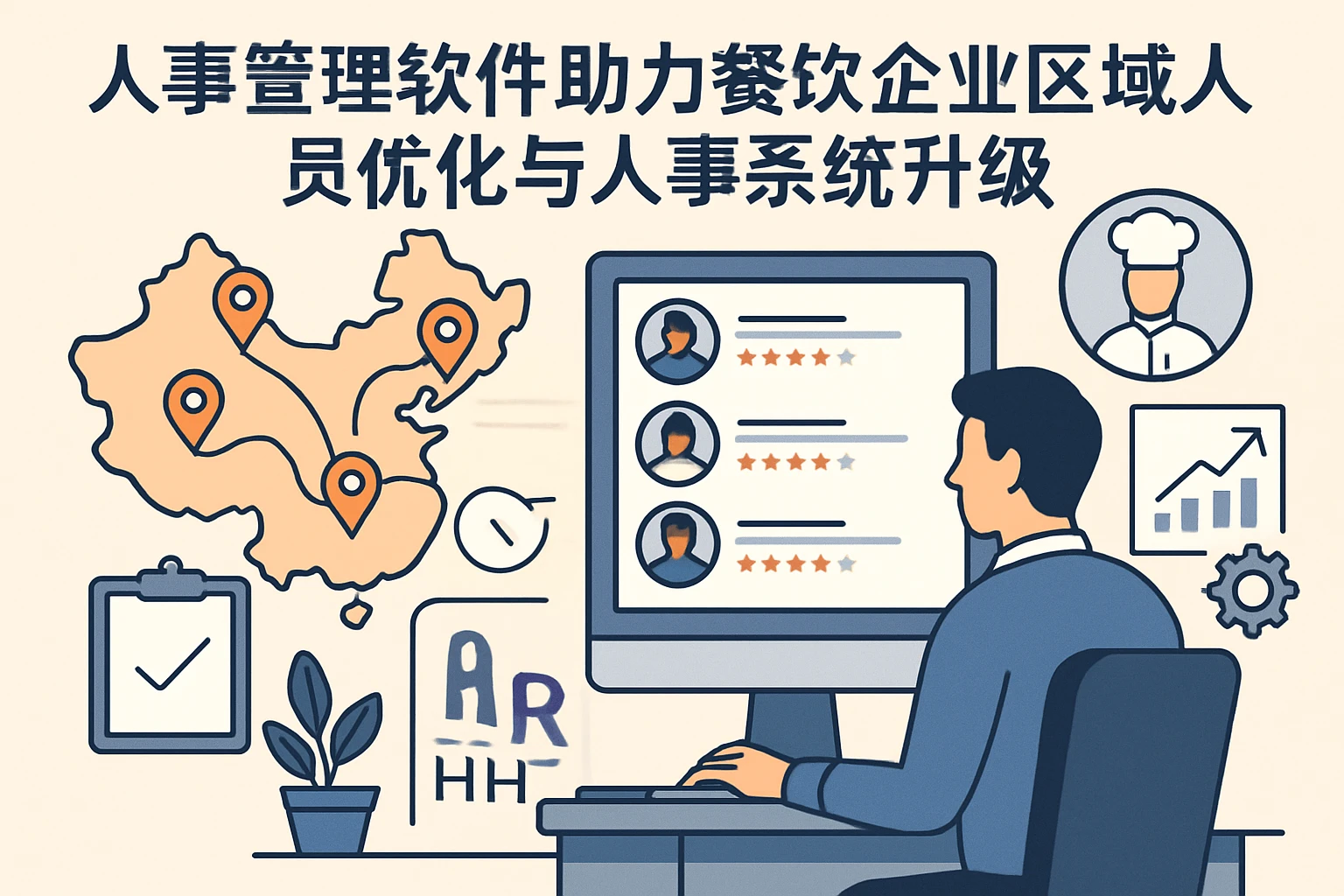 人事管理软件助力餐饮企业区域人员优化与人事系统升级