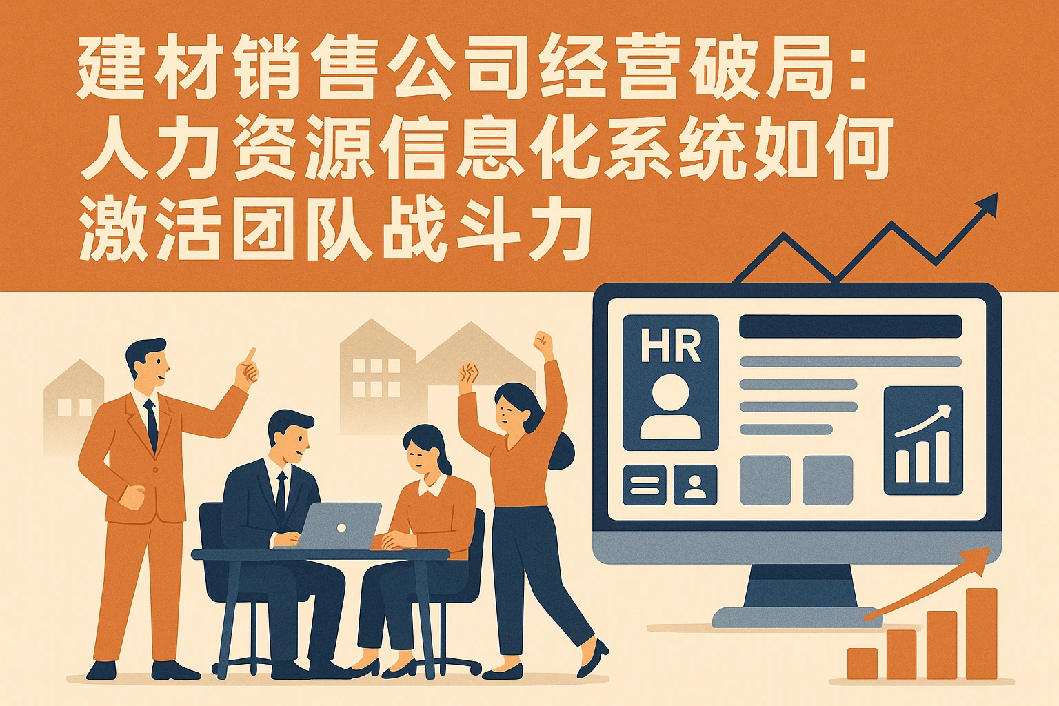 建材销售公司经营破局：人力资源信息化系统如何激活团队战斗力