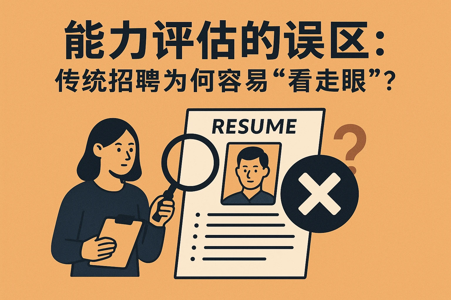 2. 能力评估的误区：传统招聘为何容易“看走眼”？