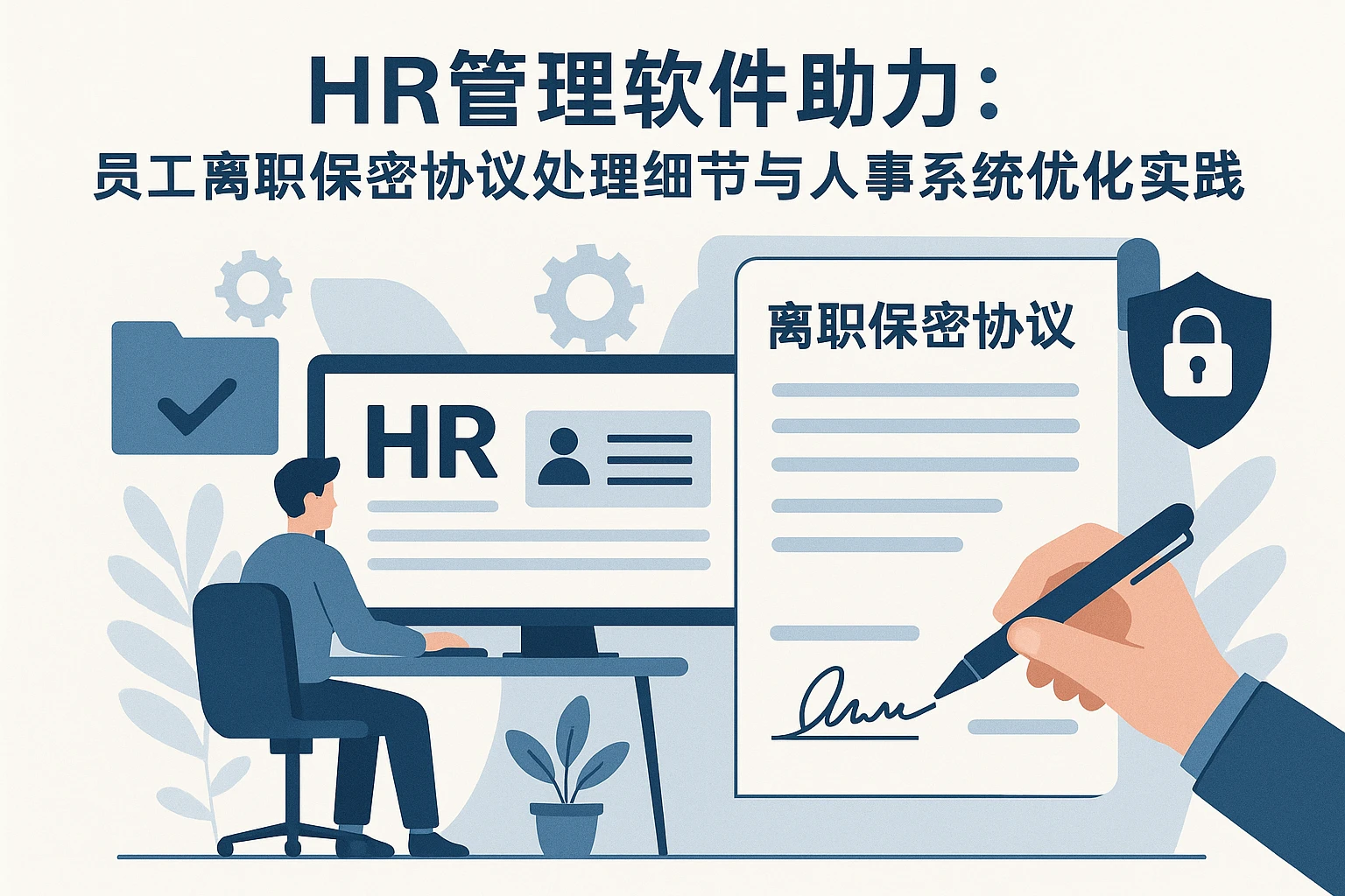 HR管理软件助力：员工离职保密协议处理细节与人事系统优化实践