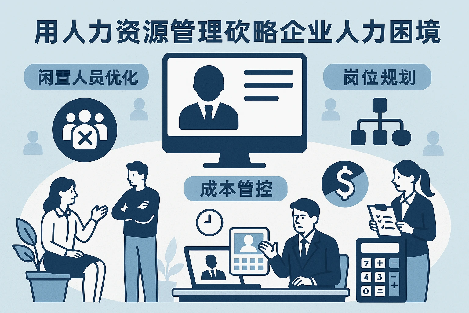 用人力资源管理系统破解企业人力困境：闲置人员优化、岗位规划与成本管控全方案