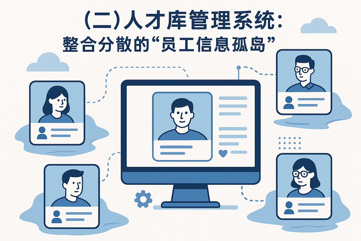 （二）人才库管理系统：整合分散的“员工信息孤岛”