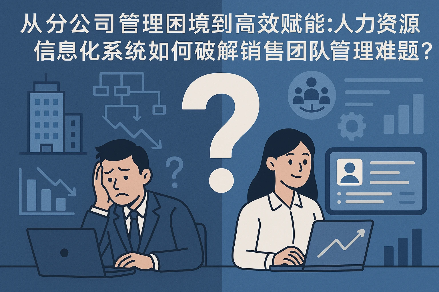 从分公司管理困境到高效赋能：人力资源信息化系统如何破解销售团队管理难题？