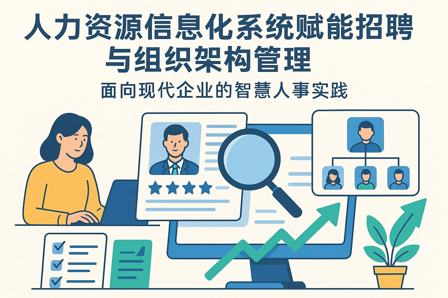 人力资源信息化系统赋能招聘与组织架构管理——面向现代企业的智慧人事实践