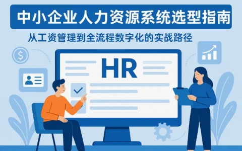 中小企业人力资源系统选型指南：从工资管理到全流程数字化的实战路径