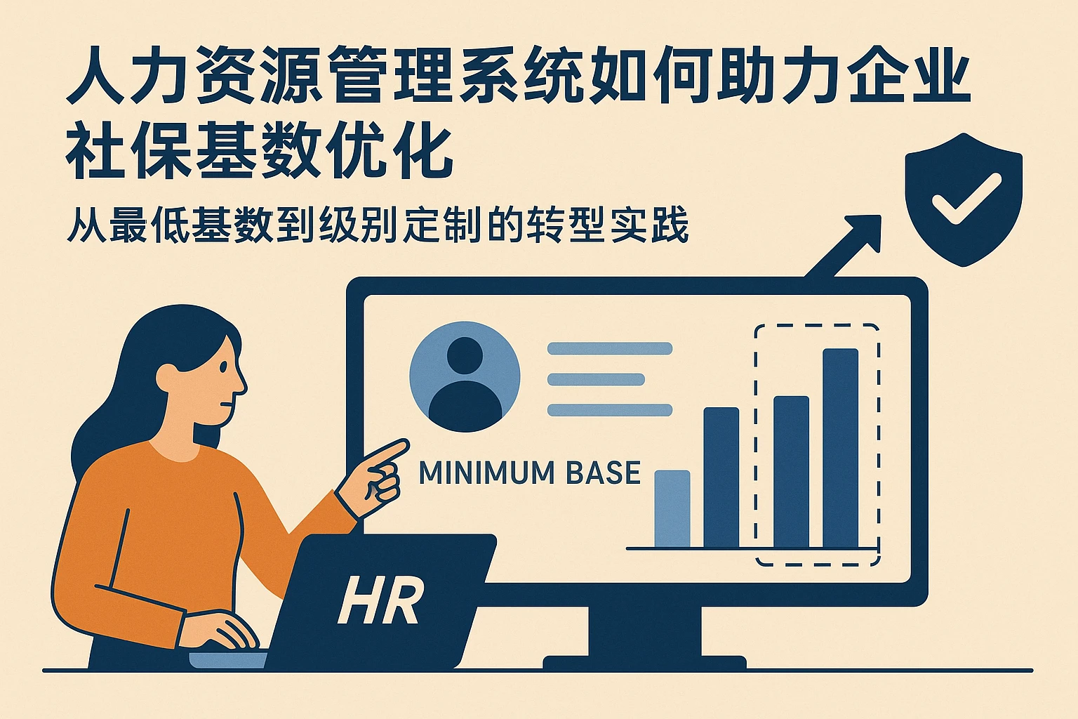 人力资源管理系统如何助力企业社保基数优化：从最低基数到级别定制的转型实践