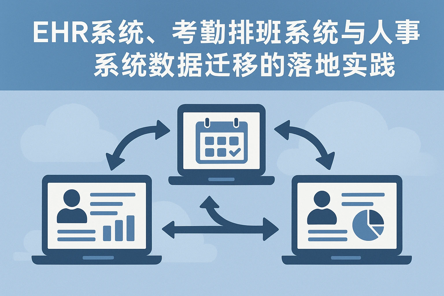 EHR系统、考勤排班系统与人事系统数据迁移的落地实践