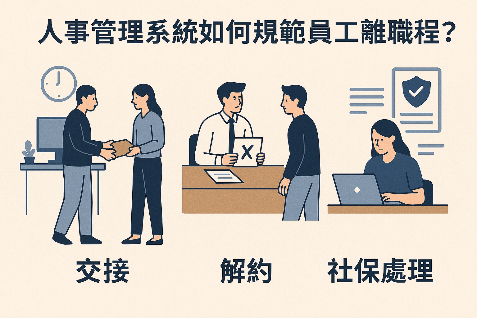 人事管理系统如何规范员工离职流程？从交接、解约到社保处理的全流程解析