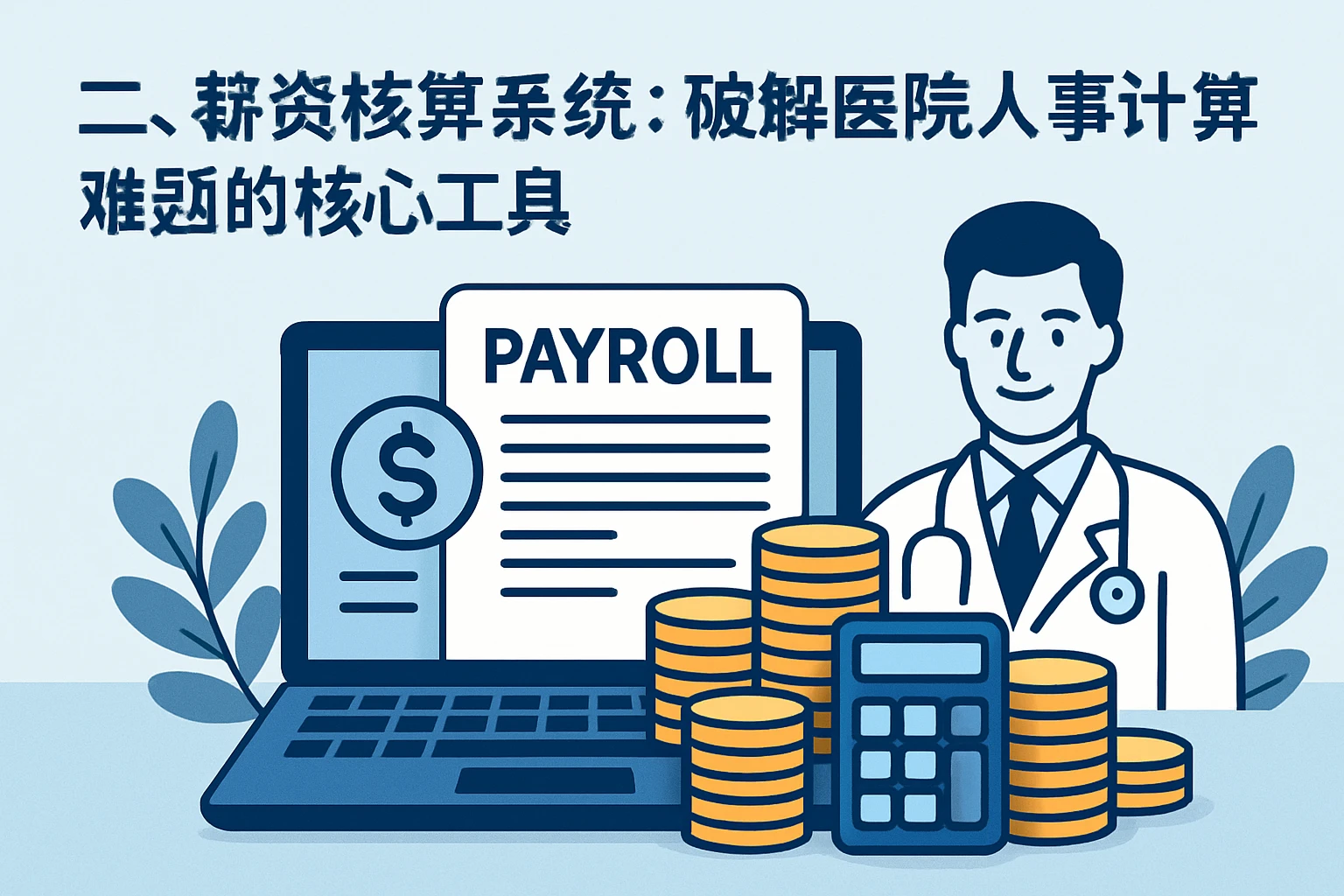 二、薪资核算系统：破解医院人事计算难题的核心工具