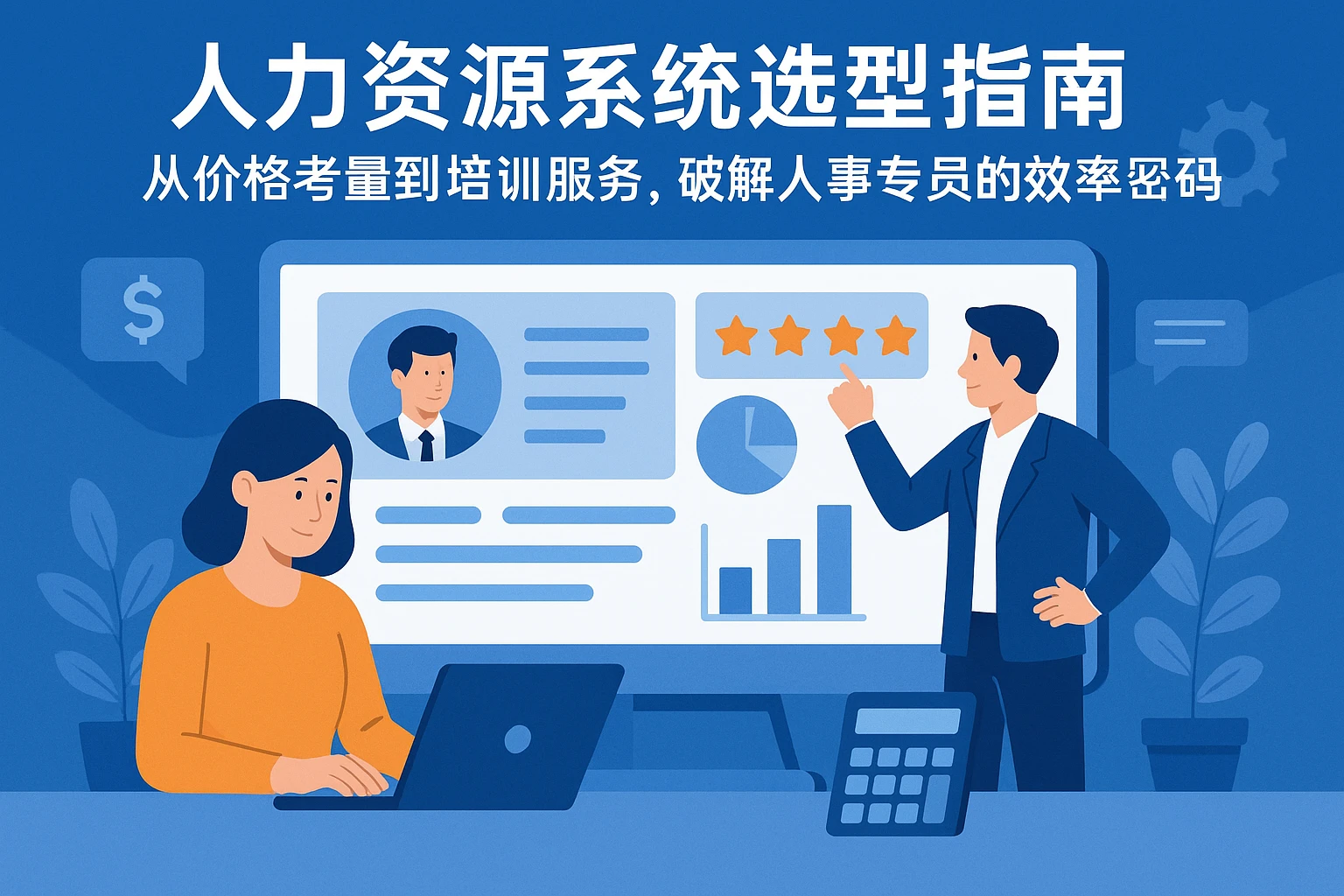 人力资源系统选型指南：从价格考量到培训服务，破解人事专员的效率密码
