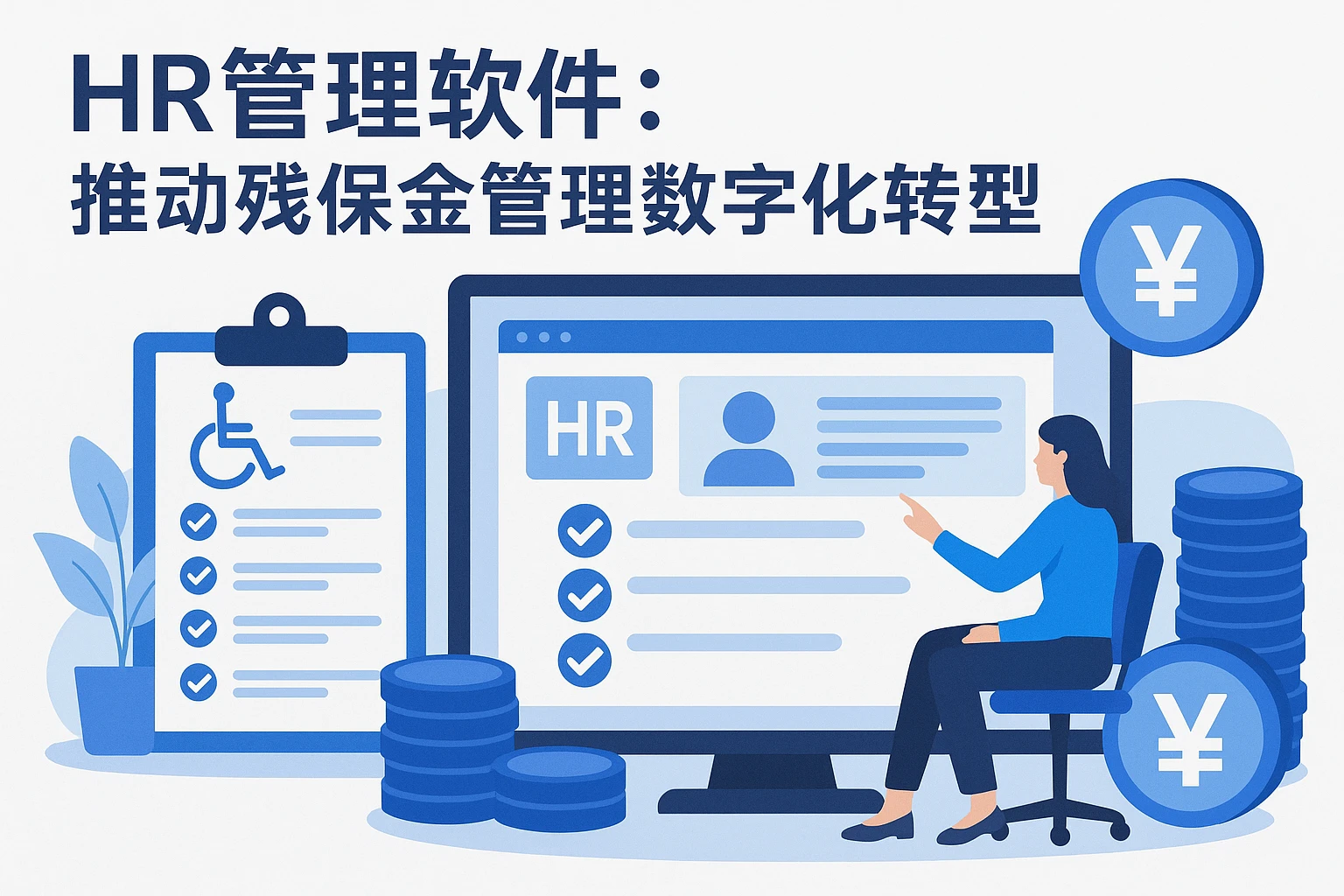 HR管理软件：推动残保金管理数字化转型