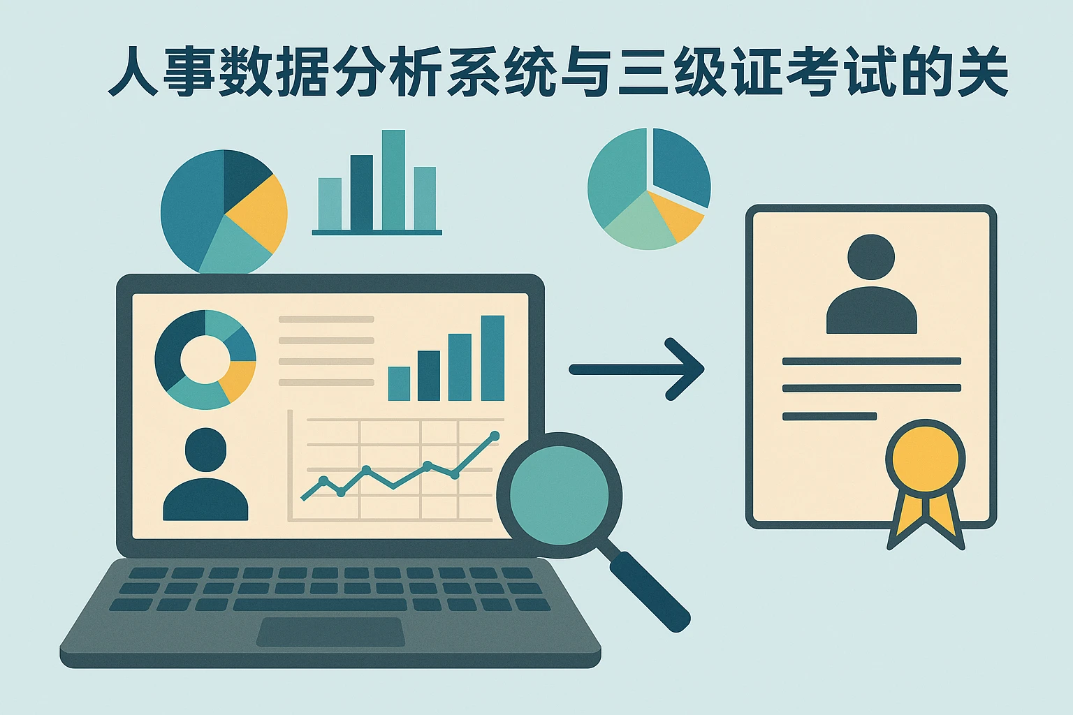2. 人事数据分析系统与三级证考试的关联