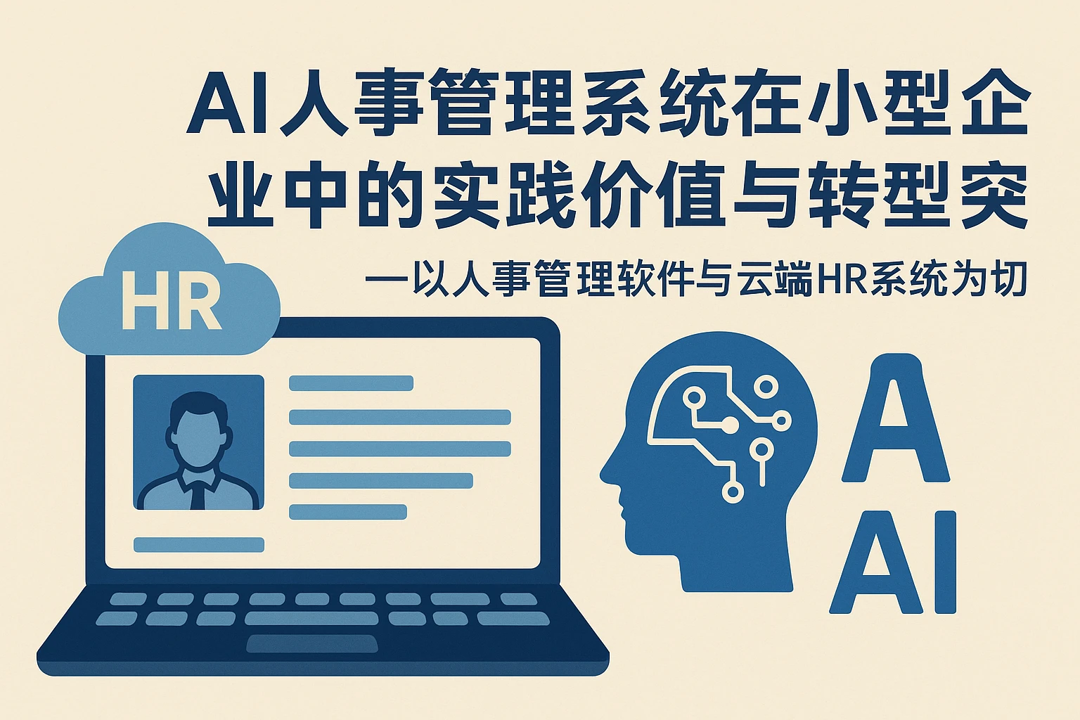 AI人事管理系统在小型企业中的实践价值与转型突破——以人事管理软件与云端HR系统为切入