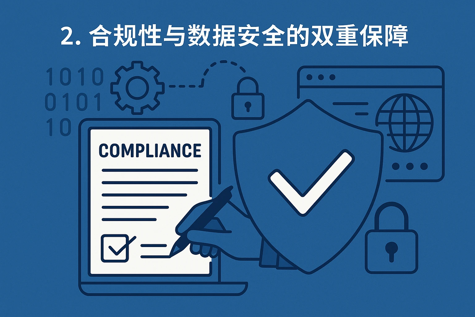 2. 合规性与数据安全的双重保障