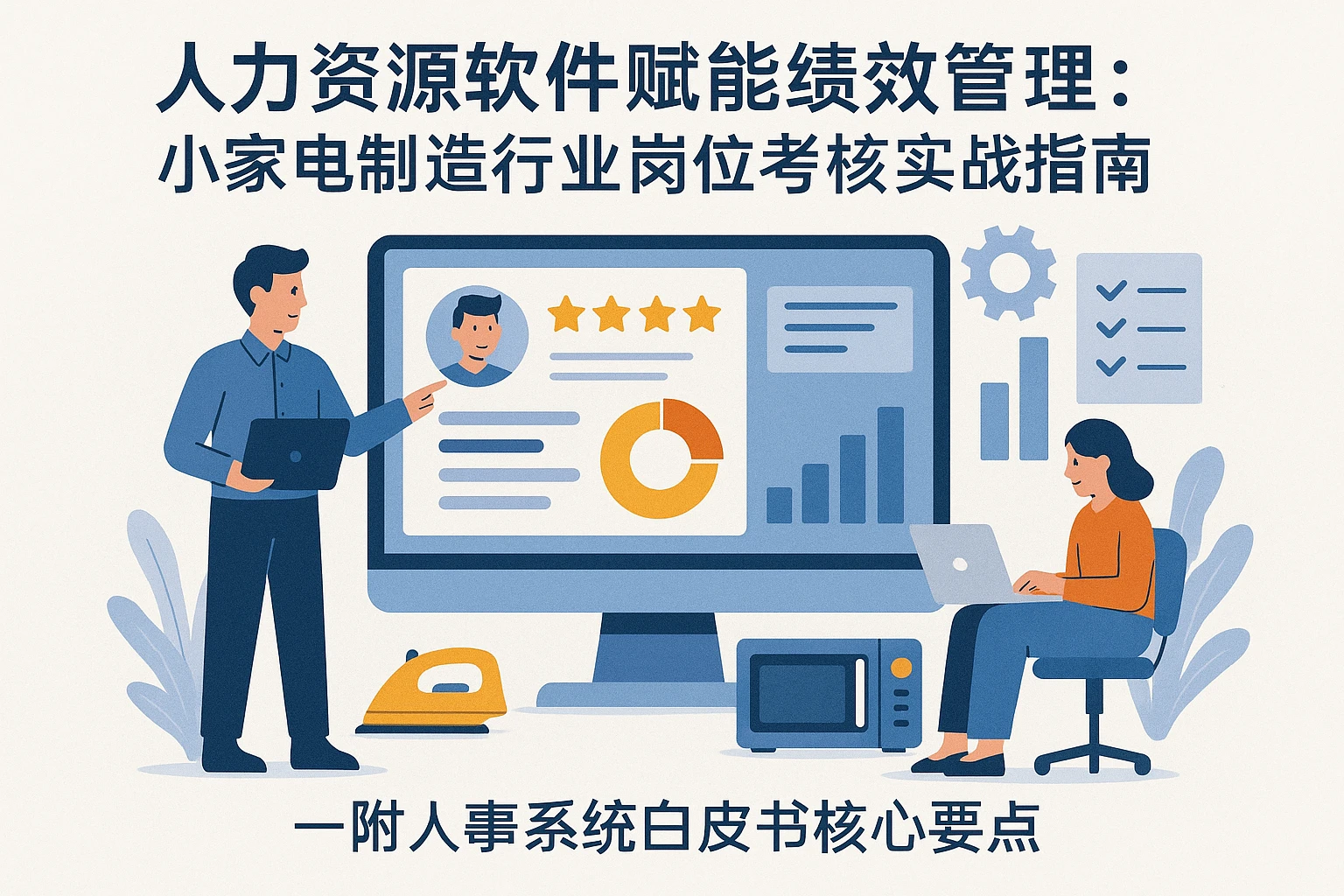 人力资源软件赋能绩效管理：小家电制造行业岗位考核实战指南——附人事系统白皮书核心要点
