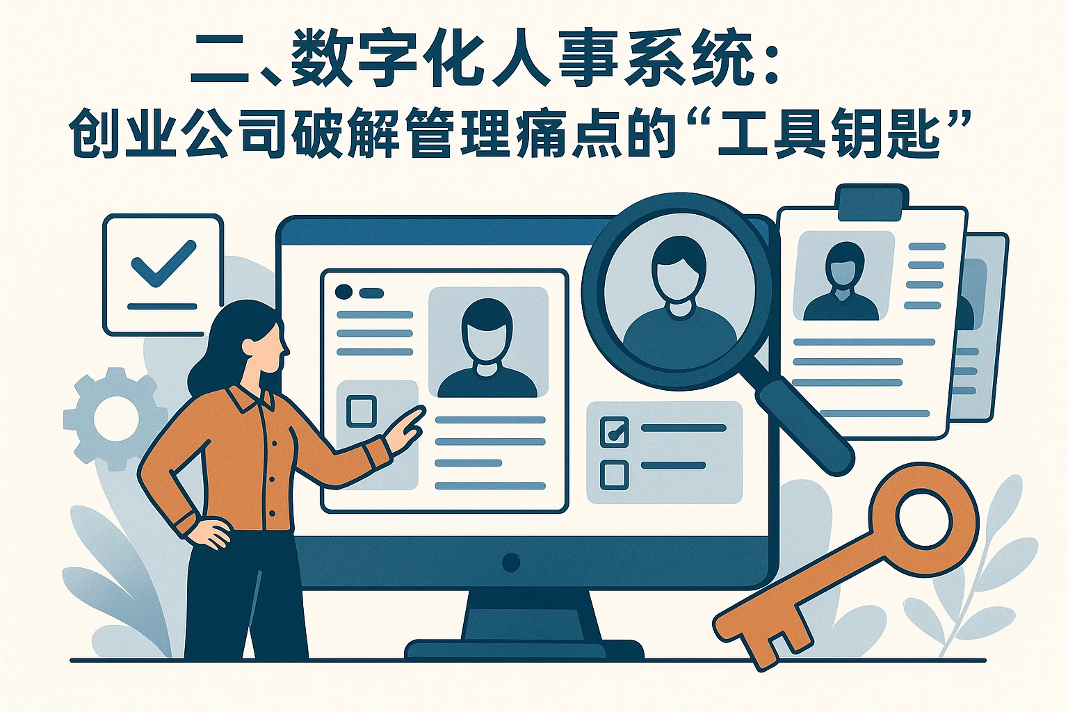 二、数字化人事系统：创业公司破解管理痛点的“工具钥匙”