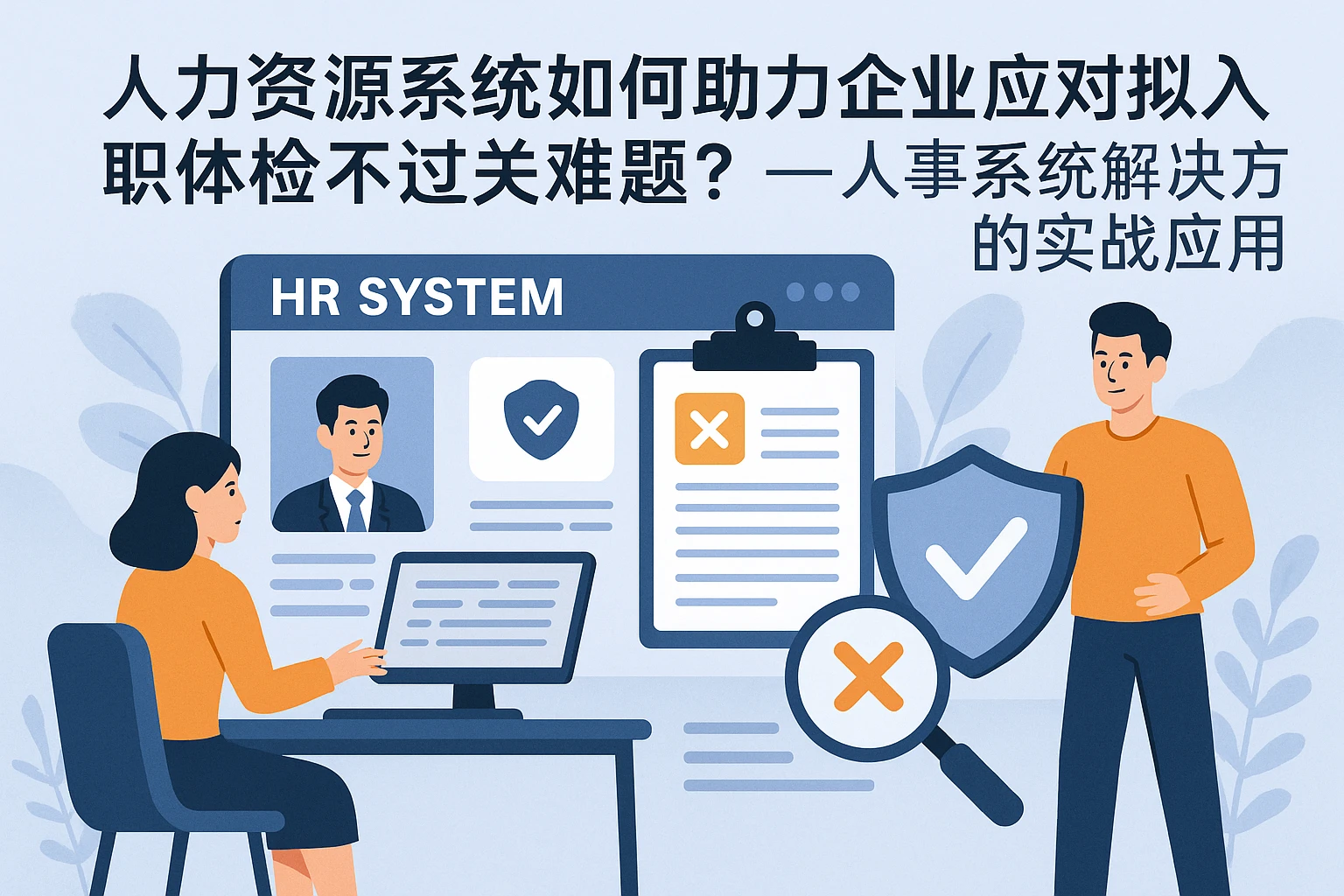 人力资源系统如何助力企业应对拟入职体检不过关难题？——人事系统解决方案的实战应用