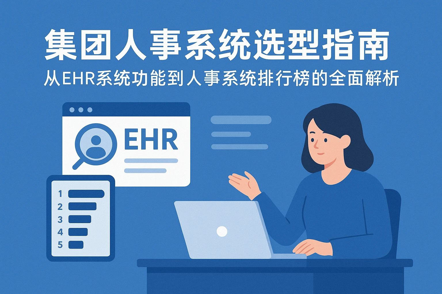 集团人事系统选型指南：从ehr系统功能到人事系统排行榜的全面解析
